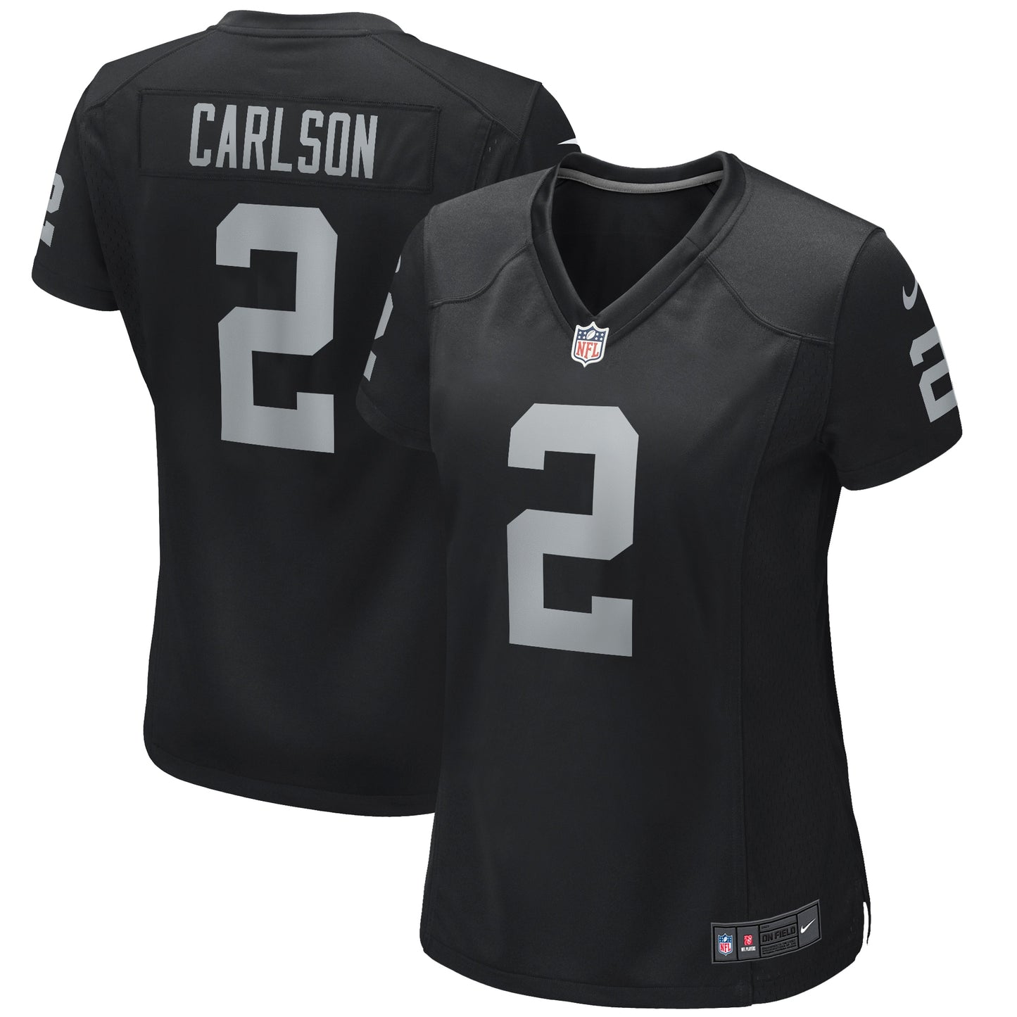 Daniel Carlson Las Vegas Raiders Nike Women's Player Game Jersey - Black