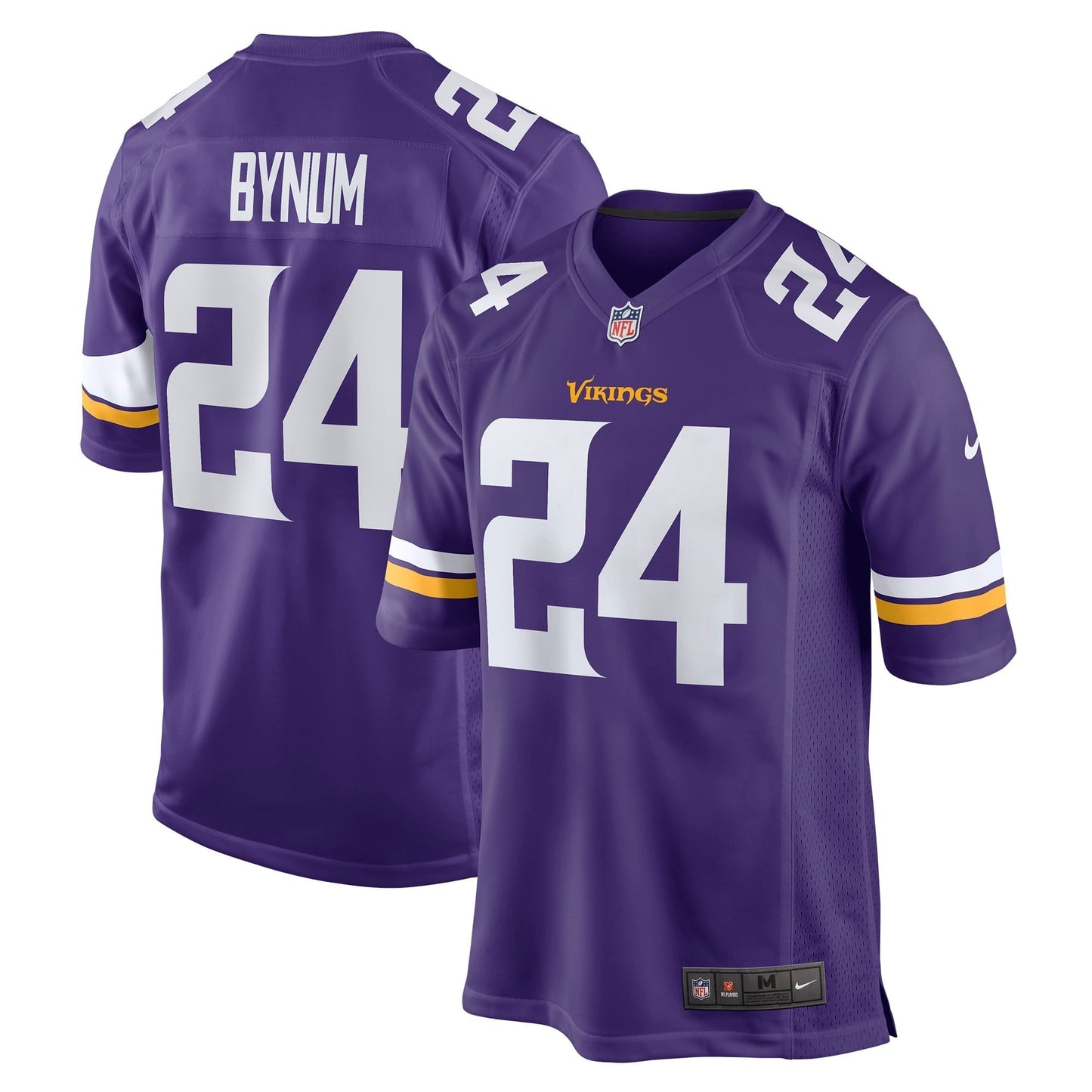 Men's Nike Camryn Bynum Purple Minnesota Vikings Player Game Jersey