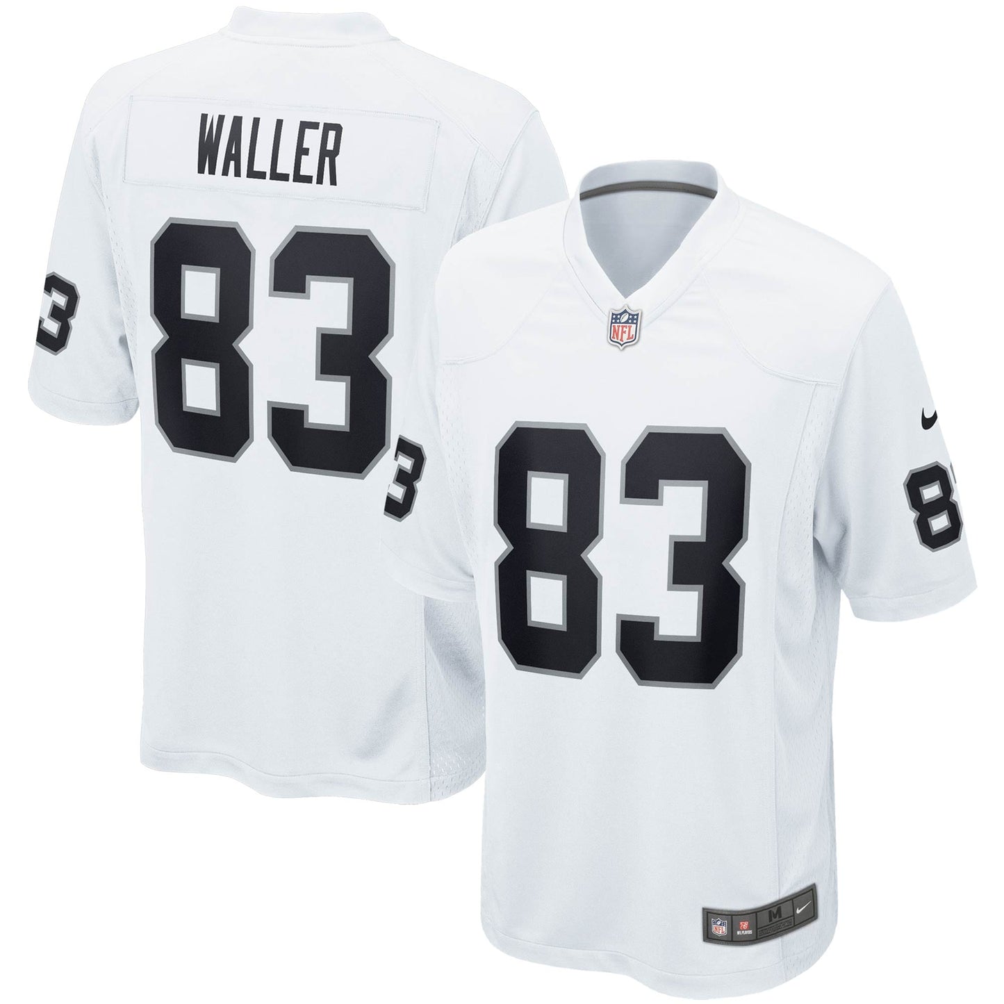 Darren Waller Las Vegas Raiders Nike Game Jersey - White