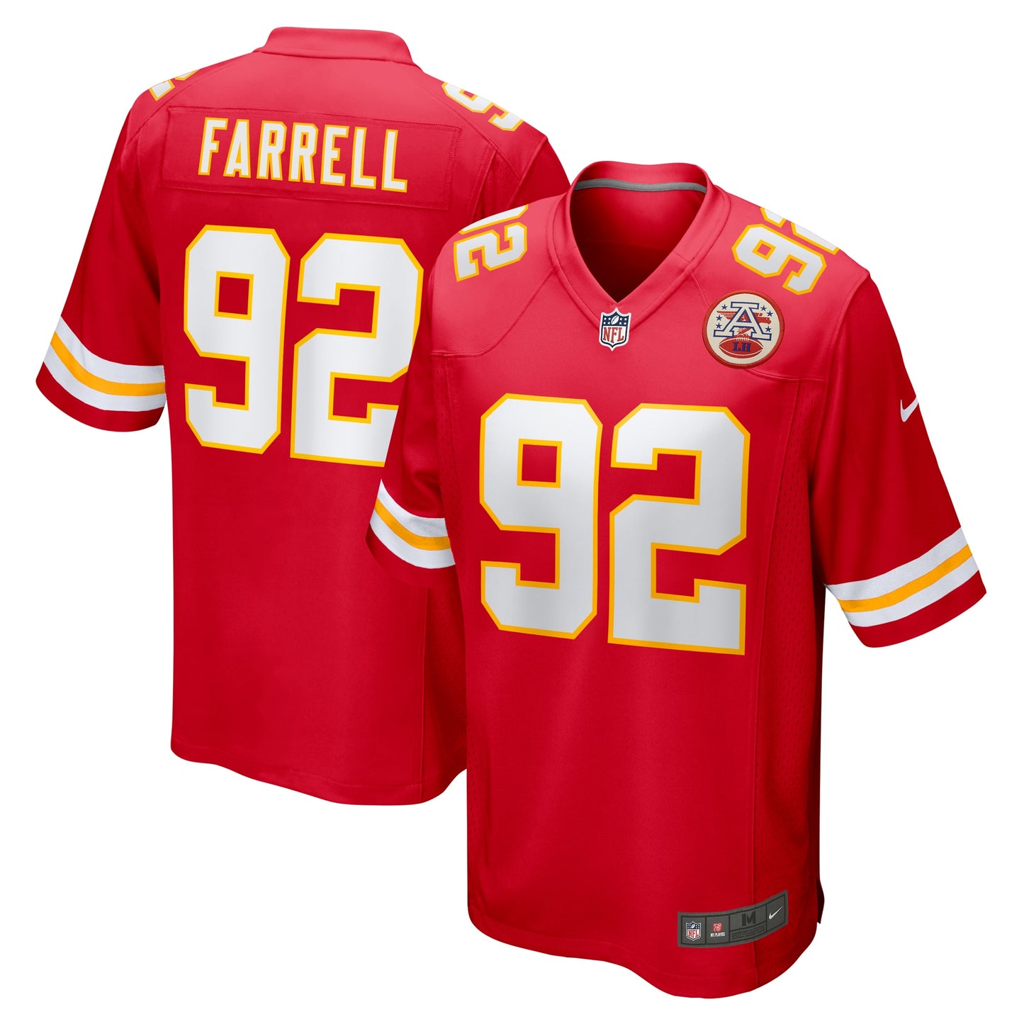 Neil Farrell Jr. Kansas City Chiefs Nike Team Game Jersey -  Red