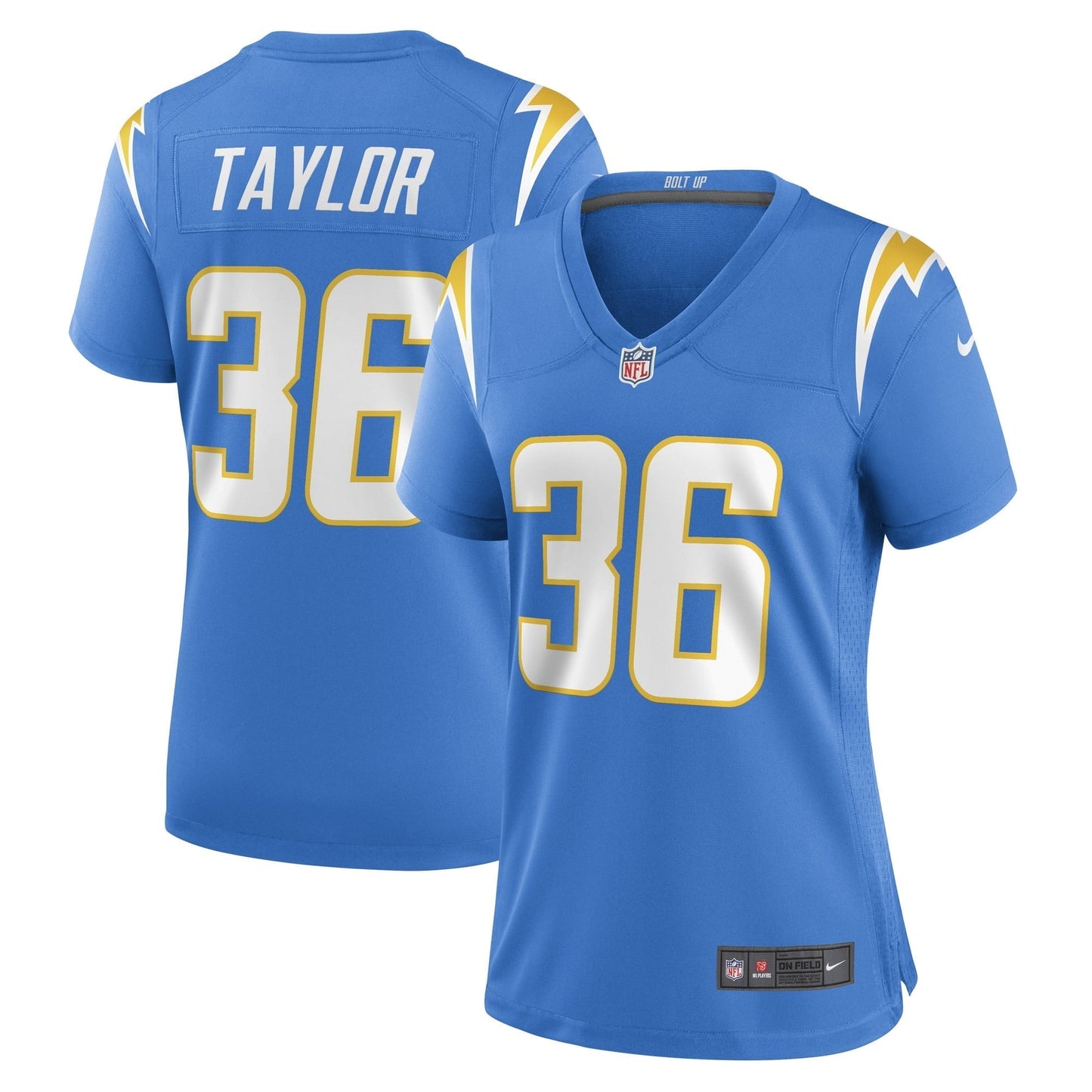 Women's Nike Ja'Sir Taylor Powder Blue Los Angeles Chargers Game Player Jersey