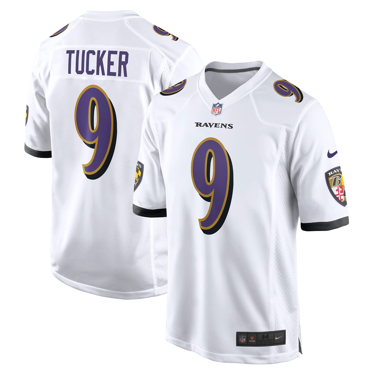 Justin Tucker Baltimore Ravens Nike Game Jersey - White