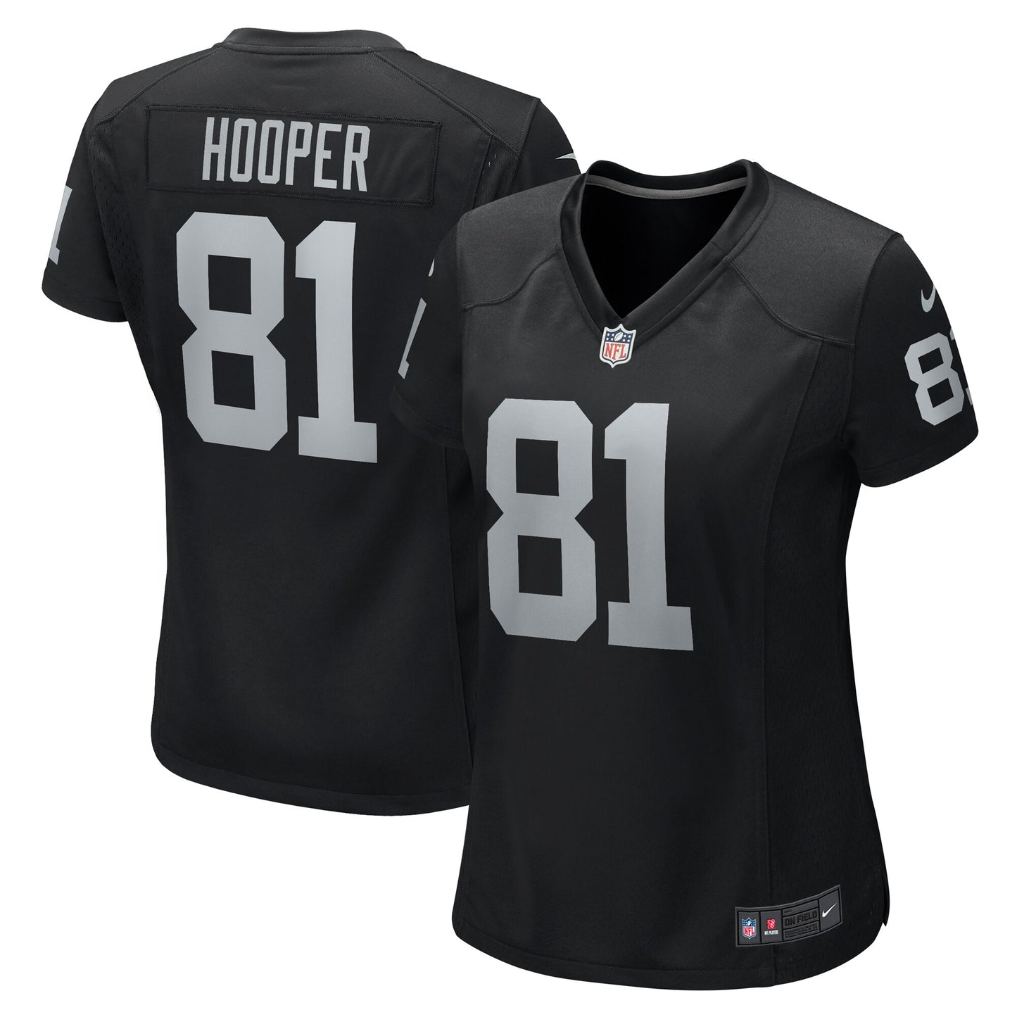Austin Hooper Las Vegas Raiders Nike Women's Team Game Jersey -  Black