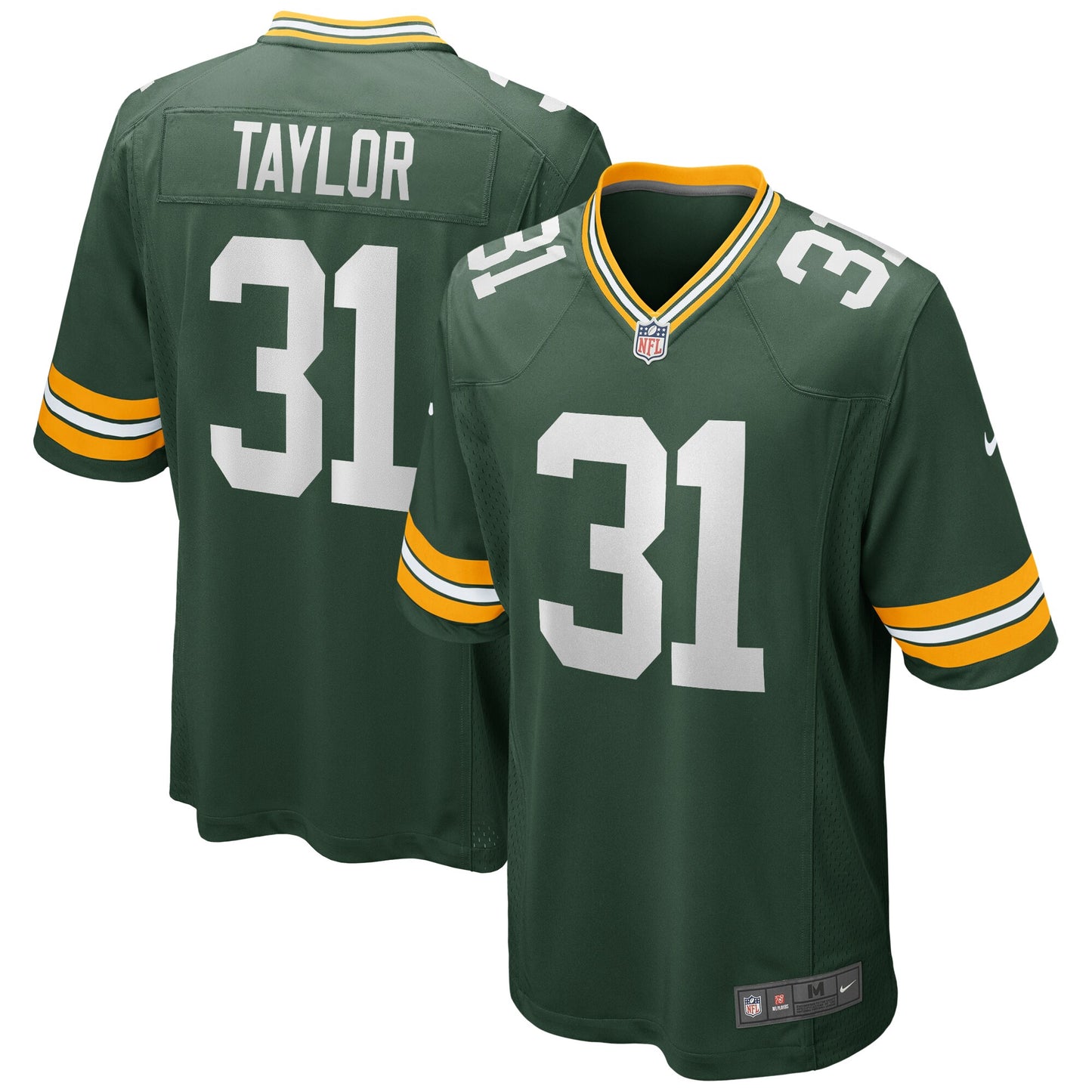 Jim Taylor Green Bay Packers Nike Game Retired Player Jersey - Green