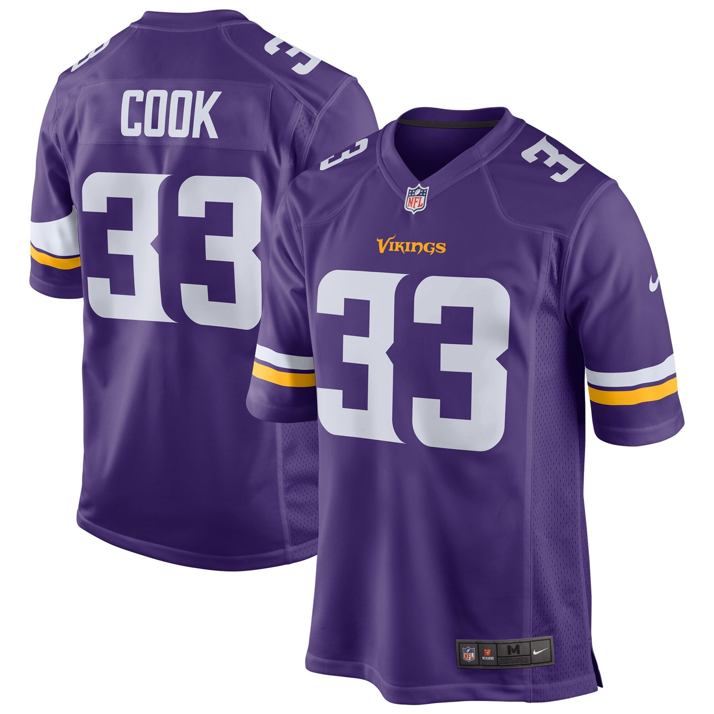 Dalvin Cook Minnesota Vikings Nike Player Game Jersey - Purple