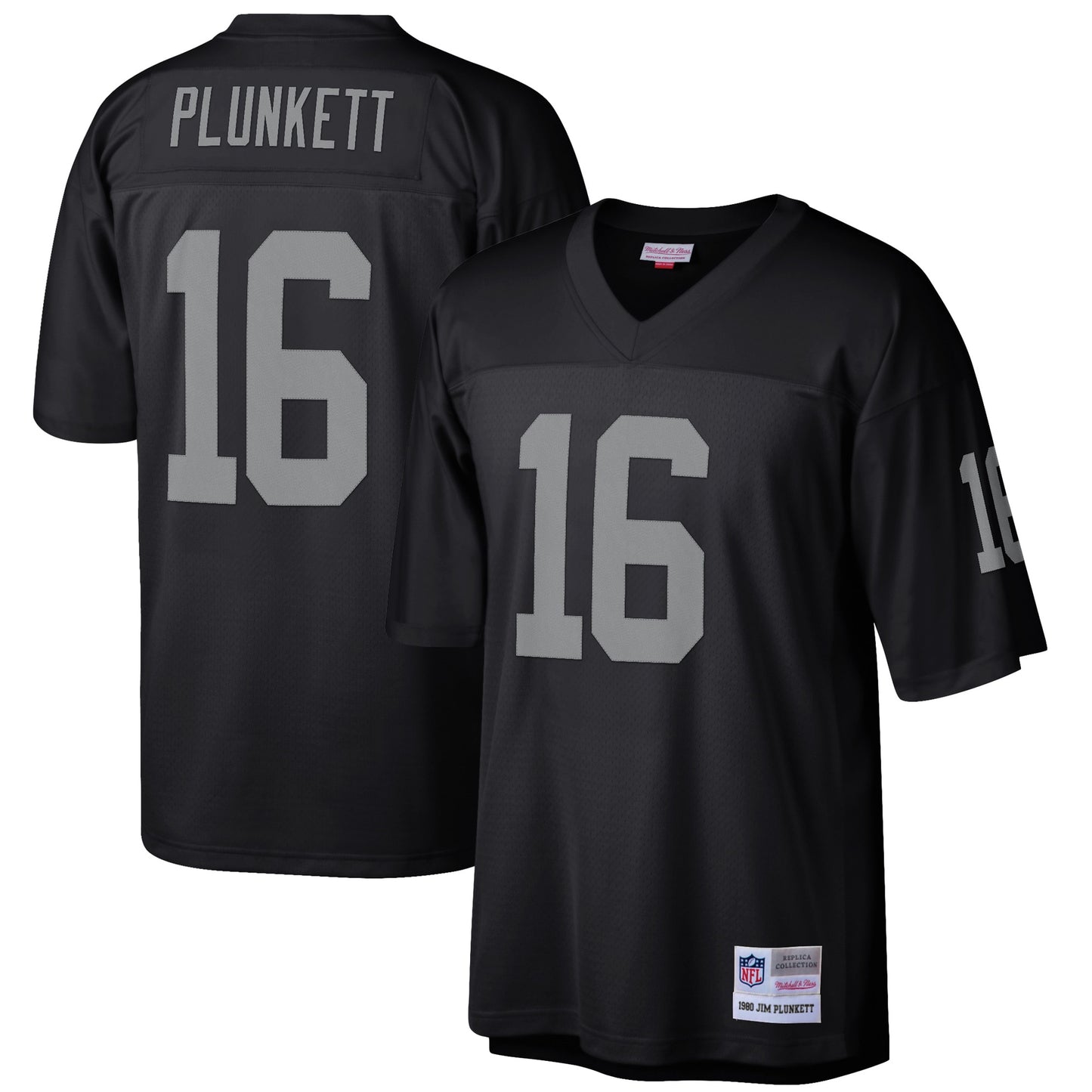 Jim Plunkett Las Vegas Raiders Mitchell & Ness Retired Player Legacy Replica Jersey - Black