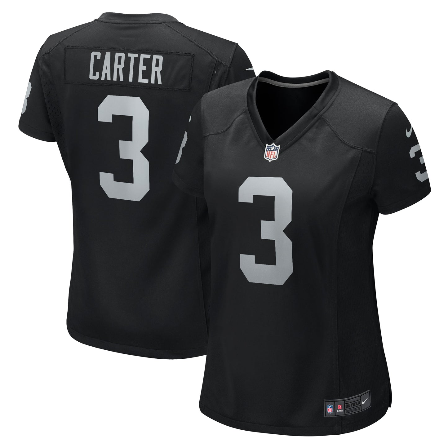 DeAndre Carter Las Vegas Raiders Nike Women's Game Player Jersey - Black
