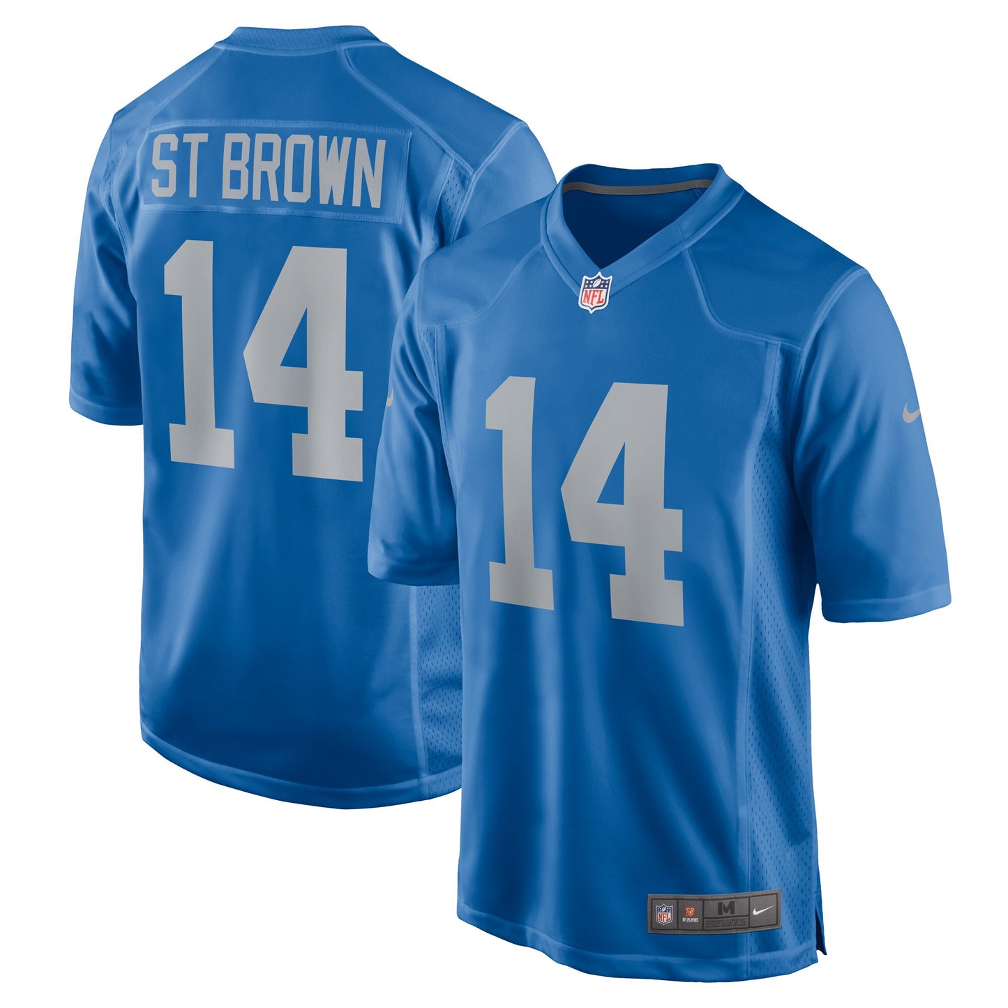 Amon-Ra St. Brown Detroit Lions Nike Player Game Jersey - Blue