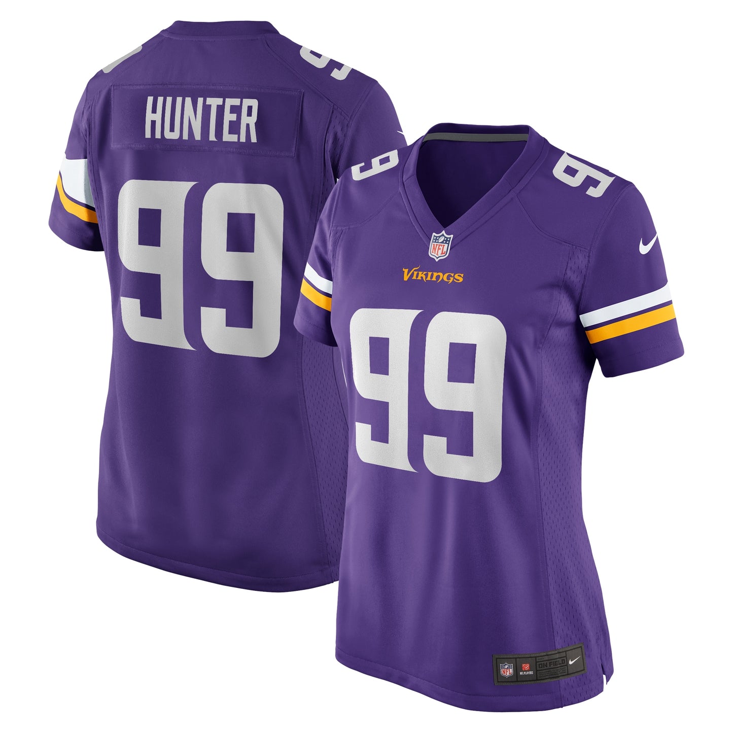 Danielle Hunter Minnesota Vikings Nike Women's Game Jersey - Purple