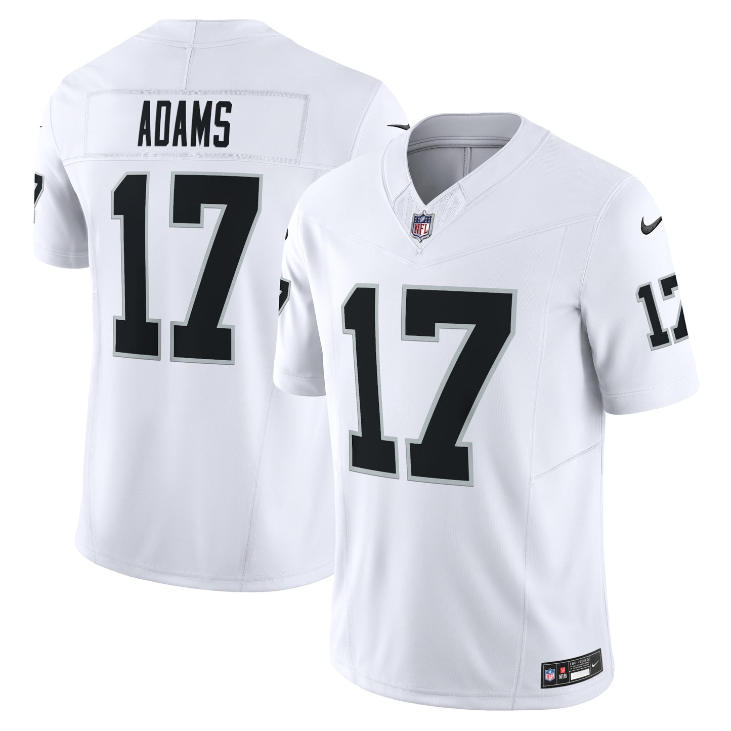 Davante Adams Las Vegas Raiders Nike Vapor F.U.S.E. Limited Jersey - White