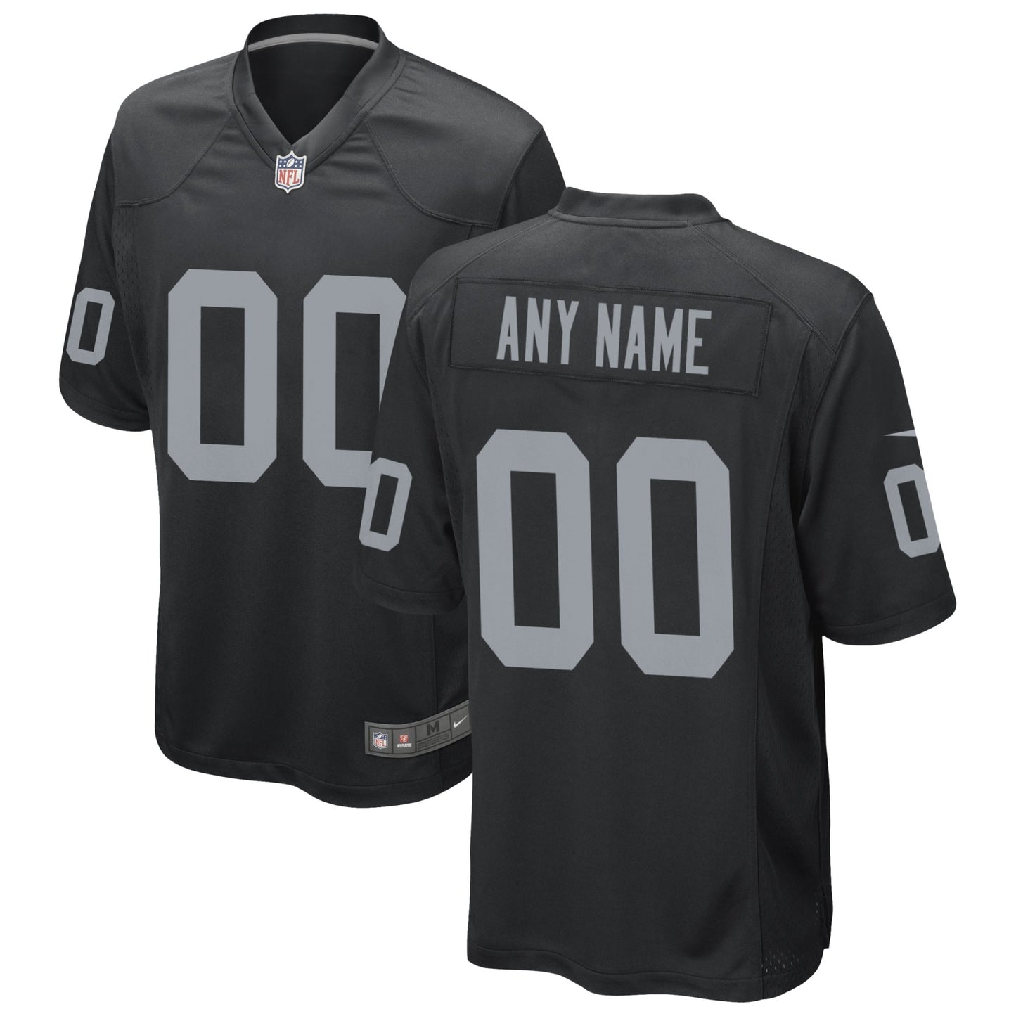 Las Vegas Raiders Nike Custom Game Jersey - Black
