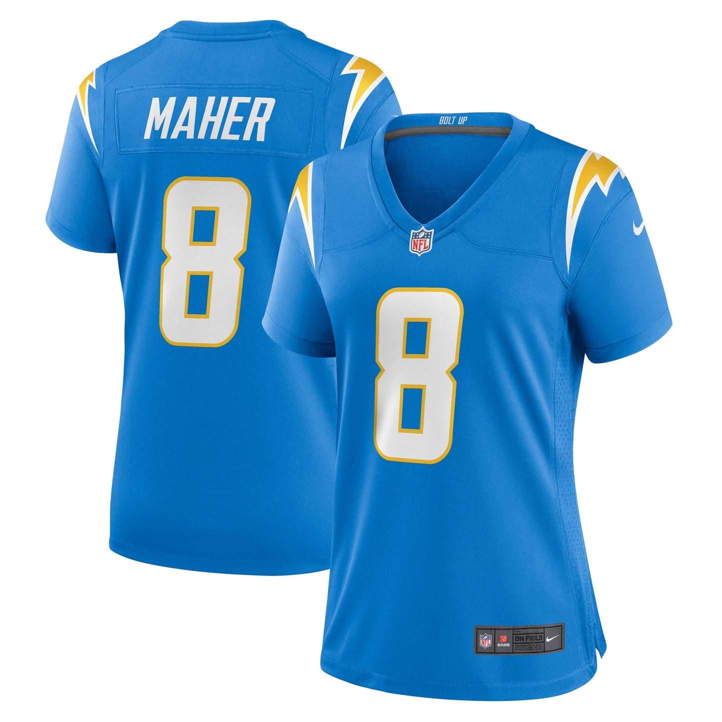 Brett Maher Los Angeles Chargers Nike Women's Team Game Jersey -  Powder Blue