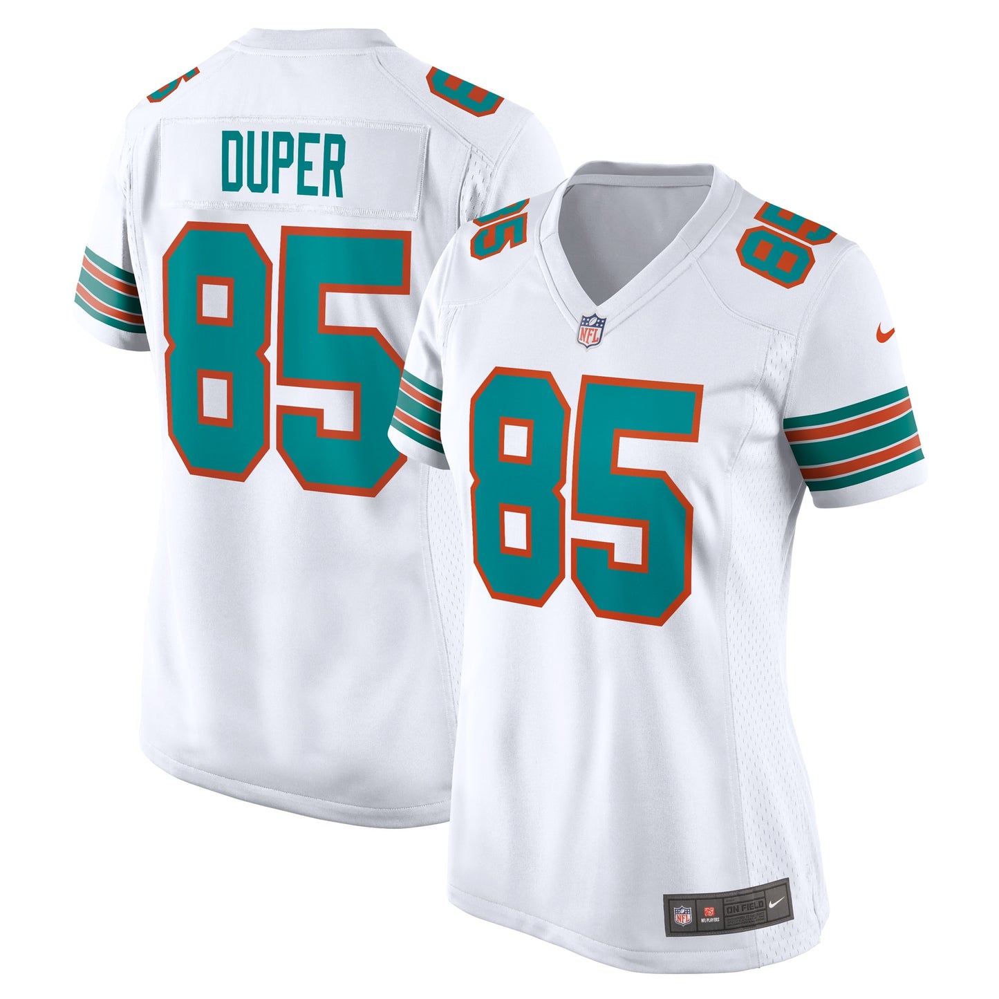 Mark Duper Miami Dolphins Nike Women's Retired Player Jersey - White