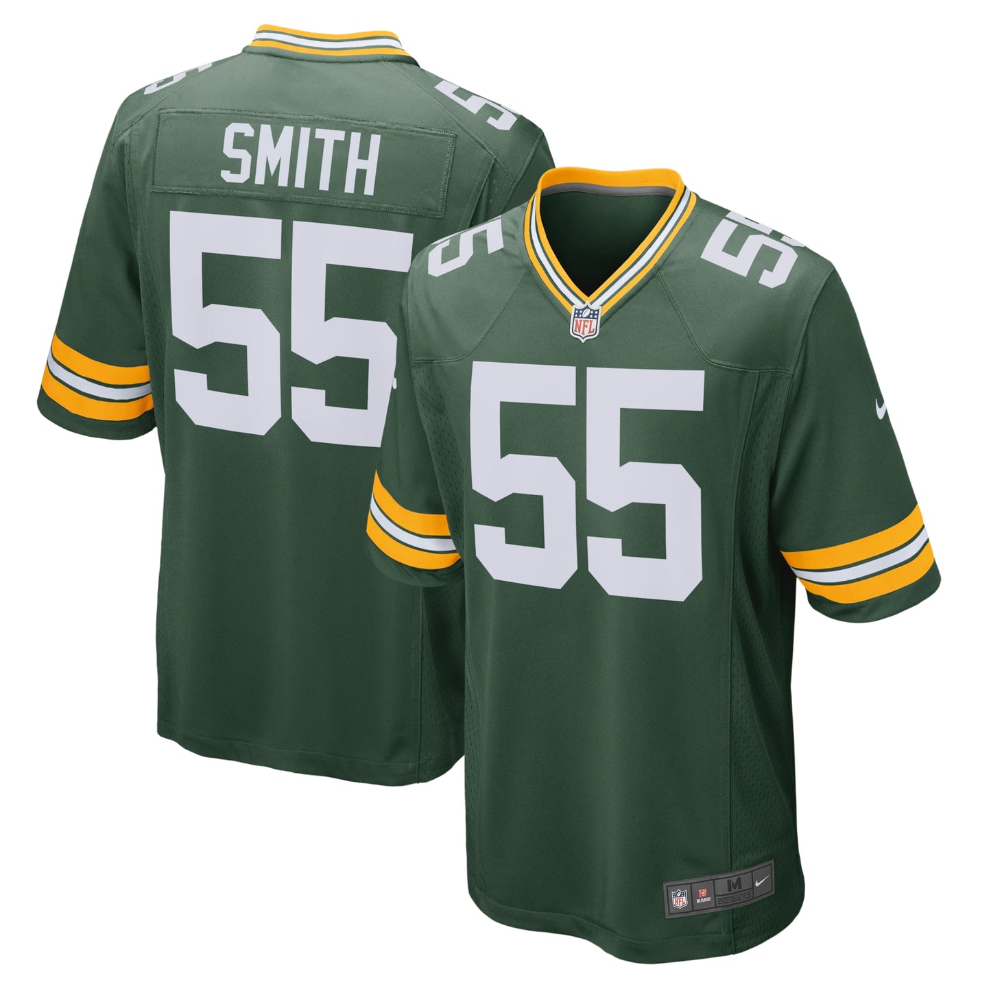 Za'Darius Smith Green Bay Packers Nike Game Team Jersey - Green