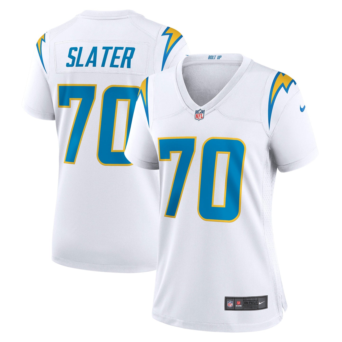Rashawn Slater Los Angeles Chargers Nike Women's Game Jersey - White